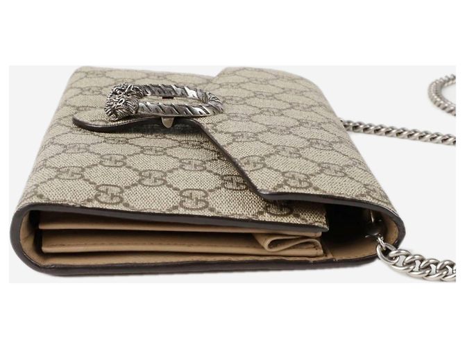 Gucci Borsa a tracolla con catena Dionysus marrone - vista 6