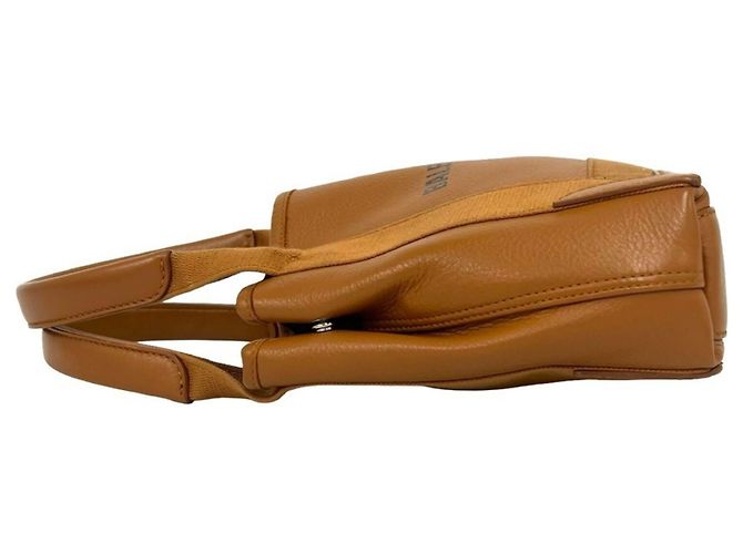 Borsa a tracolla 2-way in pelle marrone Balenciaga - vista 5