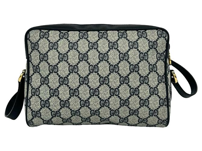 Borsa a tracolla mini in pelle con motivo GG Logo Gucci Sherry Line - vista 3