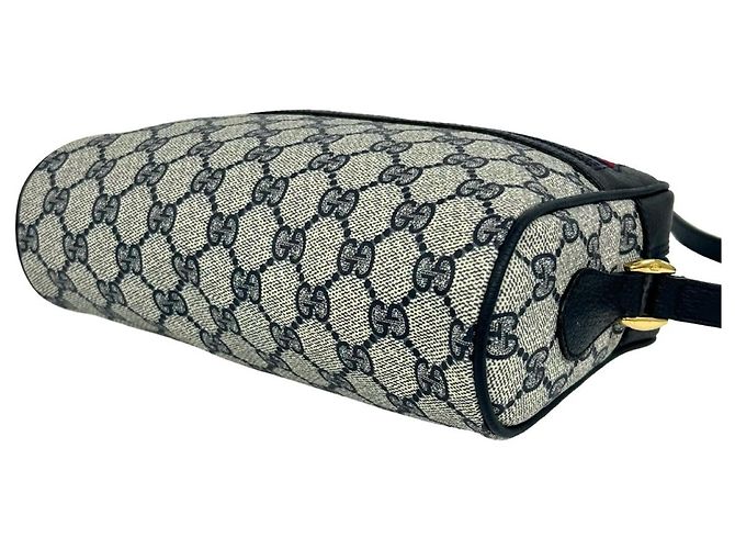 Borsa a tracolla mini in pelle con motivo GG Logo Gucci Sherry Line - vista 8