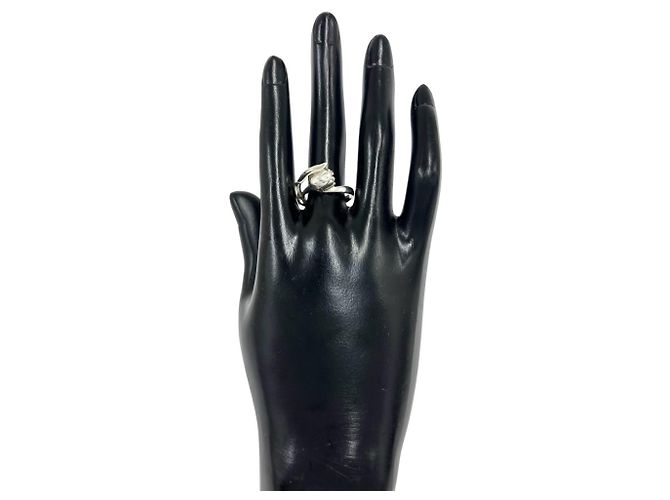 Autre Marque Anello Tiffany Vintage Tulip Argento - vista 2