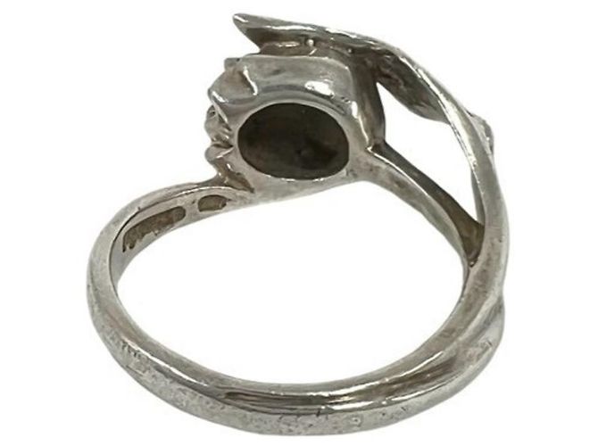 Autre Marque Anello Tiffany Vintage Tulip Argento - vista 6