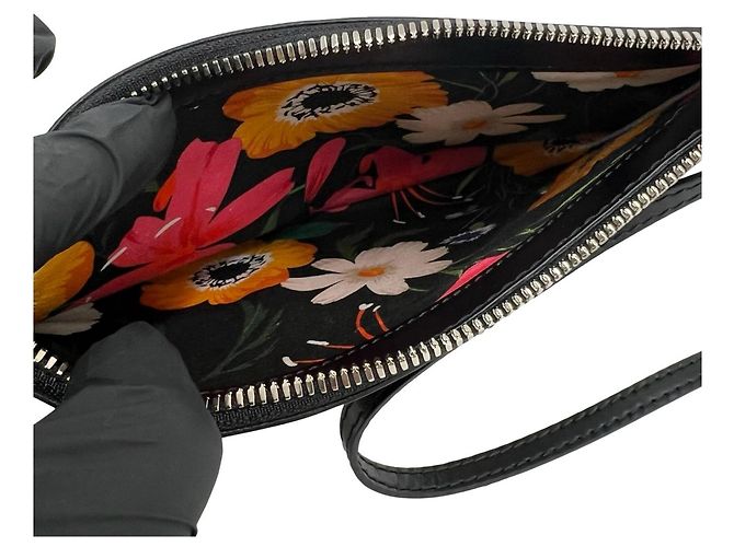 Balenciaga Navy Cabas Handtasche Schwarz Roh - Ansicht 10