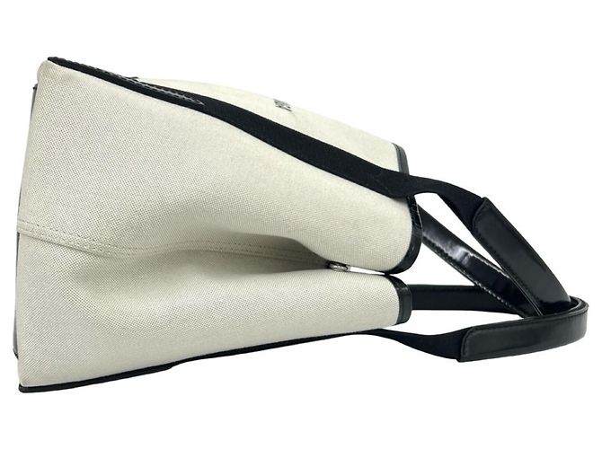Balenciaga Navy Cabas Handtasche Schwarz Roh - Ansicht 6