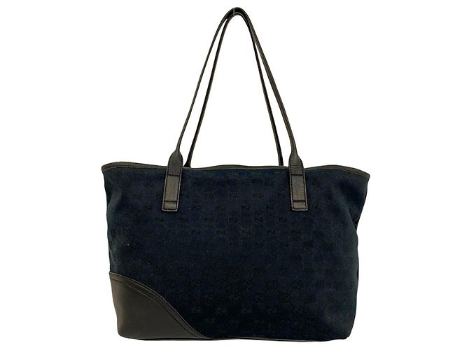 Bolso Tote Gucci New Brit con logotipo GG Negro - vista 3