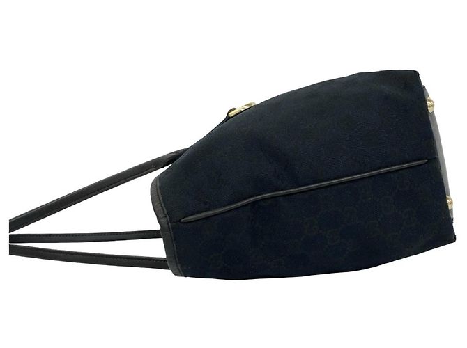 Bolso Tote Gucci New Brit con logotipo GG Negro - vista 5