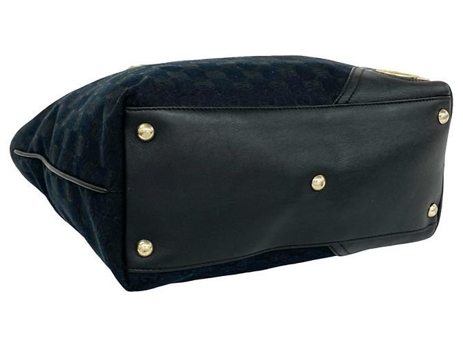 Bolso Tote Gucci New Brit con logotipo GG Negro - vista 7