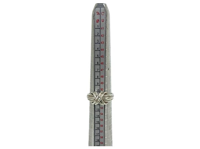 Autre Marque Anello Tiffany Vintage Signature Band Argento - vista 7