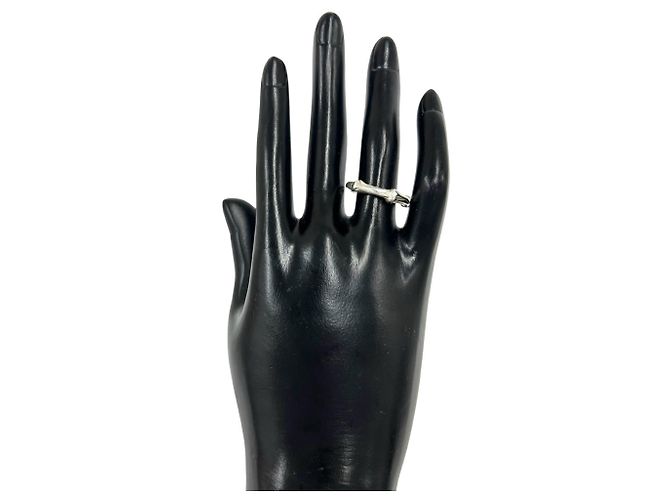 Autre Marque Anello Tiffany Vintage Bamboo in argento sterling - vista 2