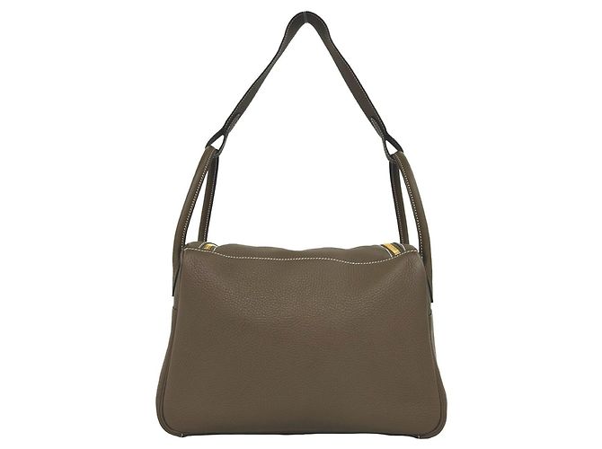 Hermès HERMES Lindy 30 Semi-Shoulder Bag Beige - Ansicht 3