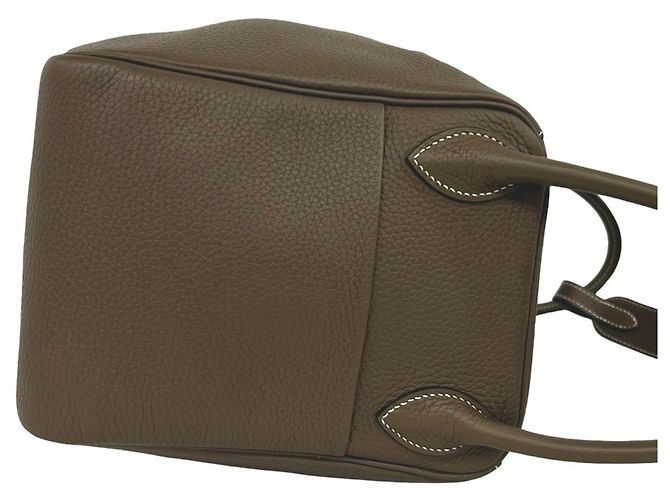 Hermès HERMES Lindy 30 Semi-Shoulder Bag Beige - Ansicht 6