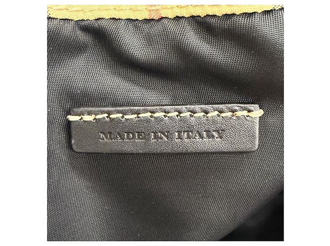 Zaino Burberry Vintage Nova Check Beige - vista 12