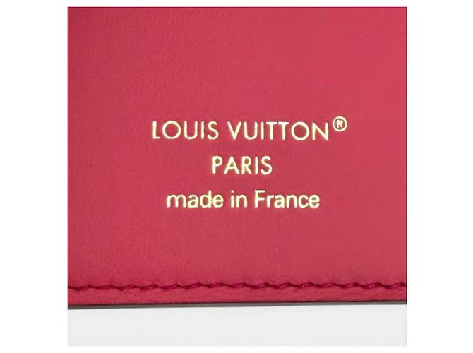 Louis Vuitton M62157 Portefeuille Capucines Compact Leather Tri-fold Wallet Negro Rosa - vista 10