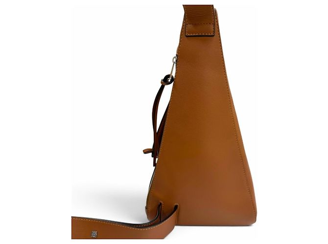 Borsa a tracolla Loewe Anton Marrone - vista 5