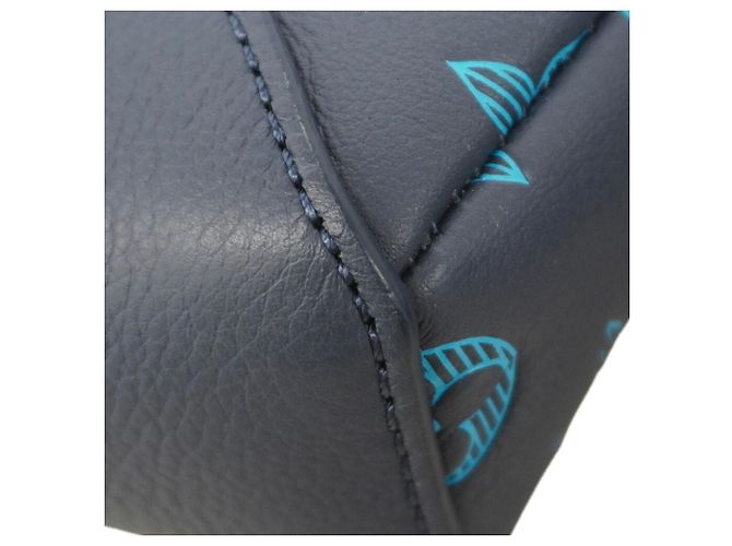 Bolsa Duo Sling Monogram Shadow Louis Vuitton Azul - vista 6