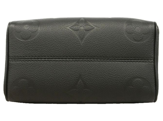 Borsa Louis Vuitton Monogram Empreinte Speedy Bandoulière 20 Nero - vista 3
