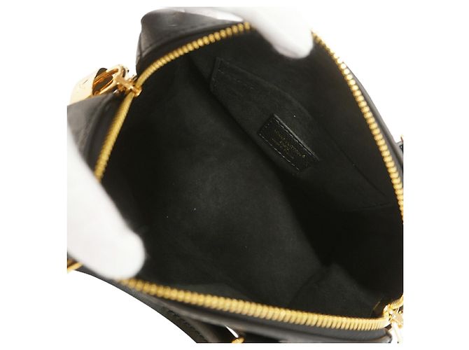 Borsa Louis Vuitton Monogram Empreinte Speedy Bandoulière 20 Nero - vista 4