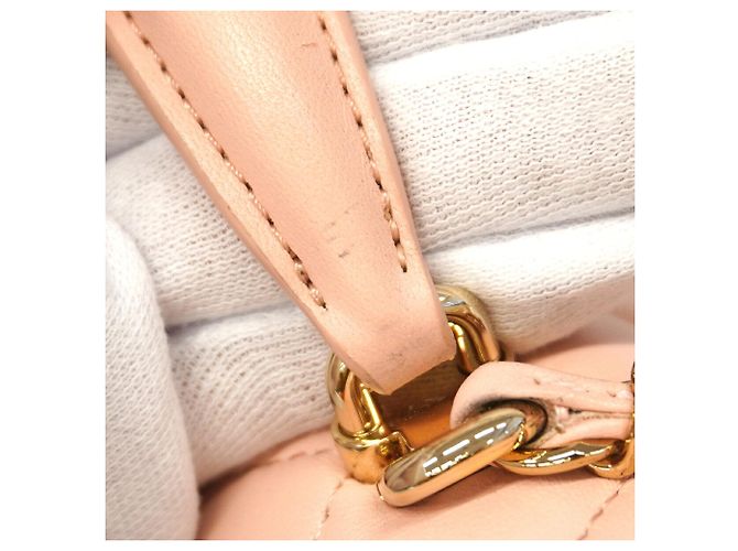Chanel Matelassé Schultertasche mit Kette Pink - Ansicht 11