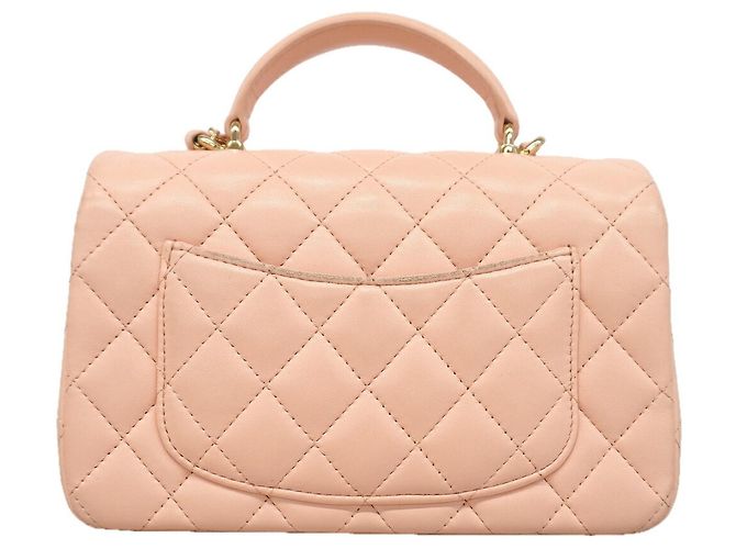 Chanel Matelassé Schultertasche mit Kette Pink - Ansicht 13
