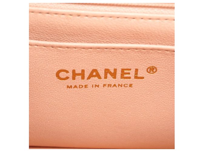 Chanel Matelassé Schultertasche mit Kette Pink - Ansicht 5