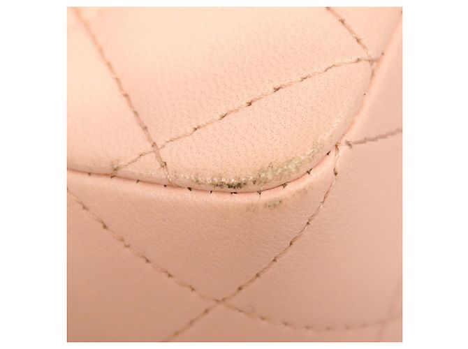 Chanel Matelassé Schultertasche mit Kette Pink - Ansicht 7