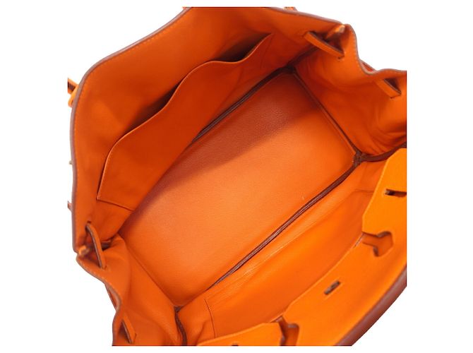 Hermès Hermes Birkin 35 Togo Orange Handtasche - Ansicht 4