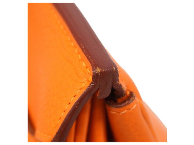 Hermès Hermes Birkin 35 Togo Orange Handtasche - Ansicht 8
