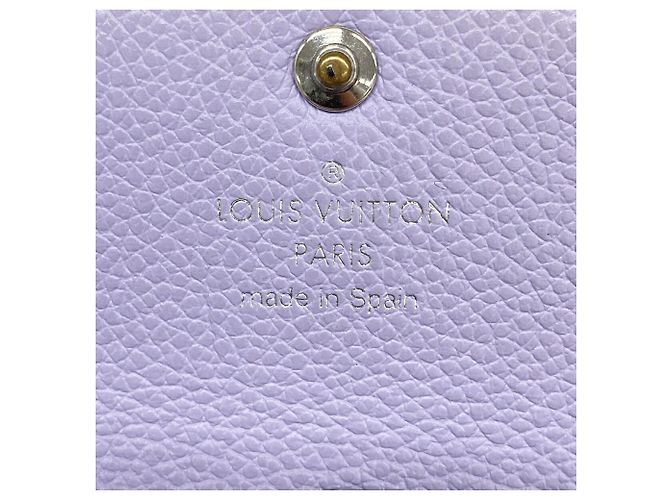 Porta-moedas Louis Vuitton Monogram Empreinte Roxo - vista 4
