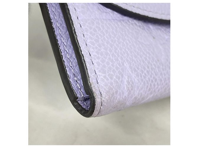 Porta-moedas Louis Vuitton Monogram Empreinte Roxo - vista 6
