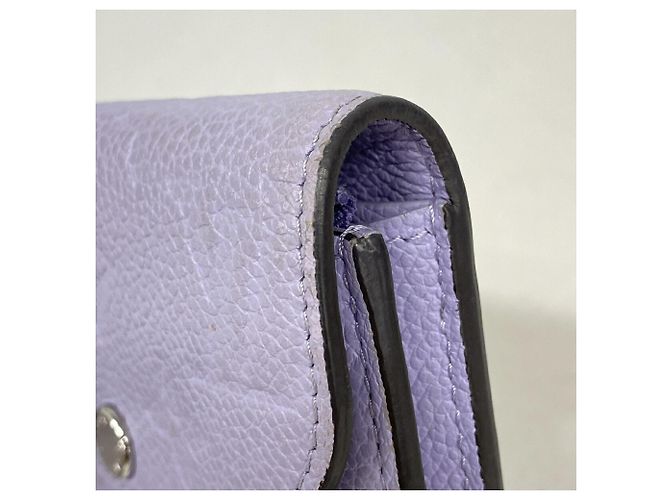 Porta-moedas Louis Vuitton Monogram Empreinte Roxo - vista 7