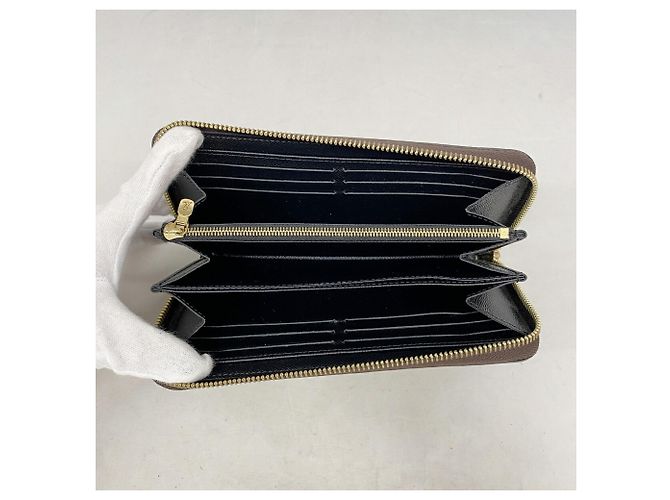 Portafoglio Zippy Monogram Reverse Louis Vuitton Marrone chiaro - vista 3