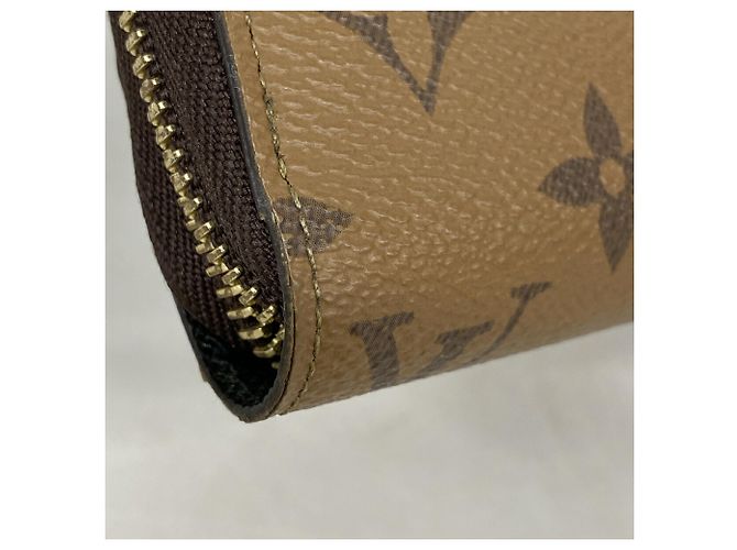 Portafoglio Zippy Monogram Reverse Louis Vuitton Marrone chiaro - vista 5