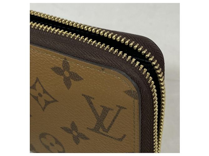Portafoglio Zippy Monogram Reverse Louis Vuitton Marrone chiaro - vista 6