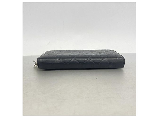 Gucci Black Leather Long Wallet - view 2