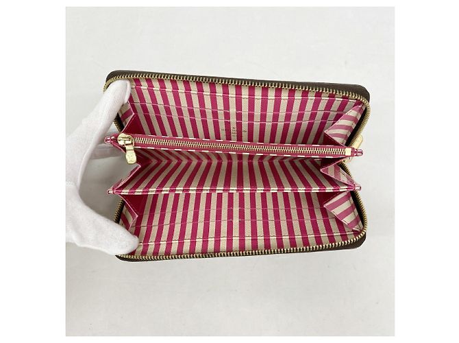 Portafoglio Zippy Louis Vuitton Monogram Trunk Marrone Rosa - vista 3