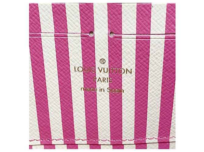 Portafoglio Zippy Louis Vuitton Monogram Trunk Marrone Rosa - vista 4