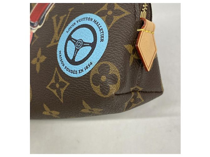 Bolsa Louis Vuitton Monogram Pochette Tic Marrom - vista 6