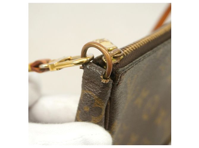 Louis Vuitton Monogram Pochette Accessoires Marrom - vista 7
