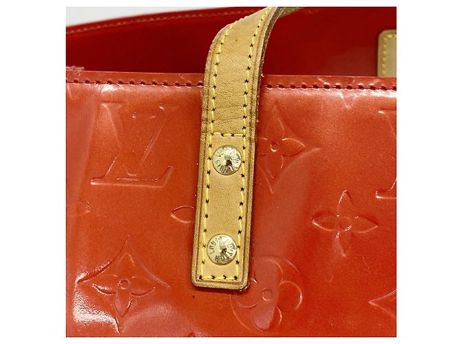 Bolsa Boston Louis Vuitton Vernis Lead GM Vermelho - vista 11