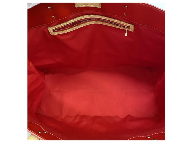 Bolsa Boston Louis Vuitton Vernis Lead GM Vermelho - vista 4
