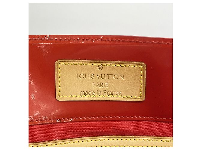 Bolsa Boston Louis Vuitton Vernis Lead GM Vermelho - vista 5