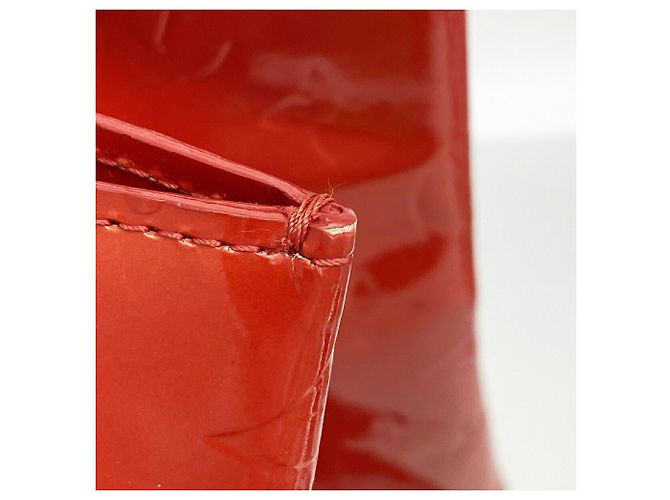 Bolsa Boston Louis Vuitton Vernis Lead GM Vermelho - vista 7
