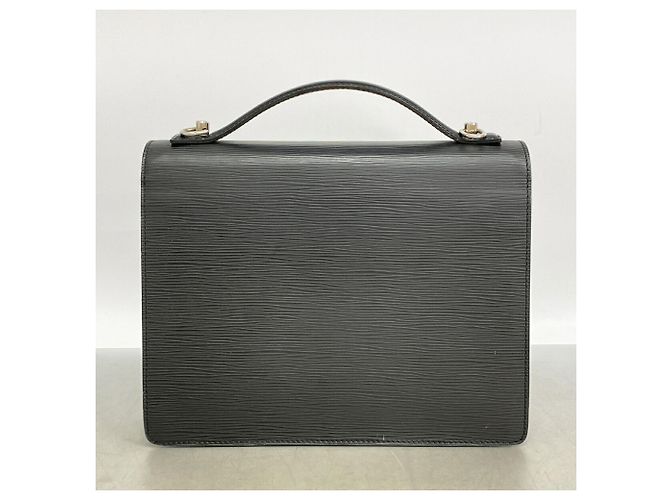 Sac à main Louis Vuitton Epi Monceau 28 Noir - Ansicht 11