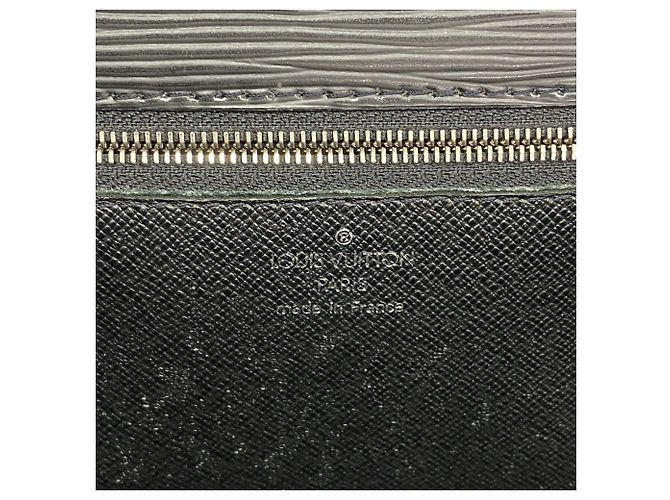 Sac à main Louis Vuitton Epi Monceau 28 Noir - Ansicht 5