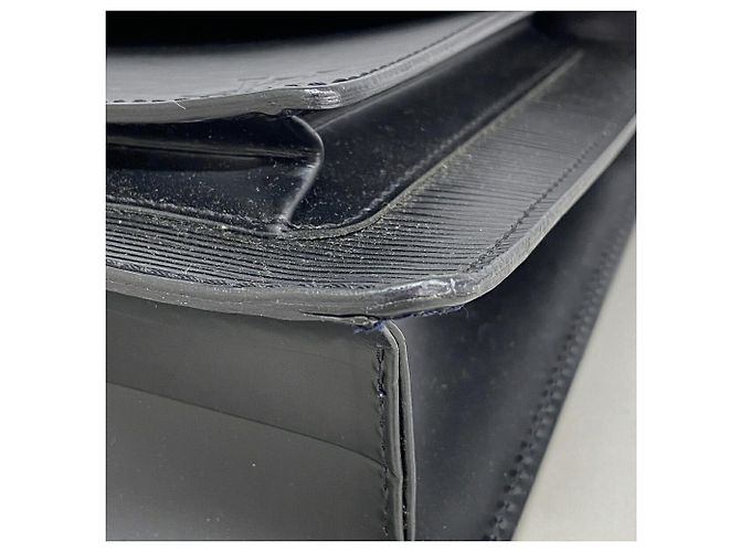 Sac à main Louis Vuitton Epi Monceau 28 Noir - Ansicht 6