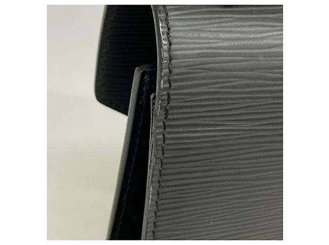 Sac à main Louis Vuitton Epi Monceau 28 Noir - Ansicht 7