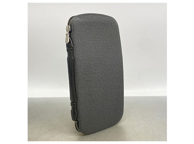 Portafoglio lungo Louis Vuitton Taiga Organizer Atoll Nero - vista 2
