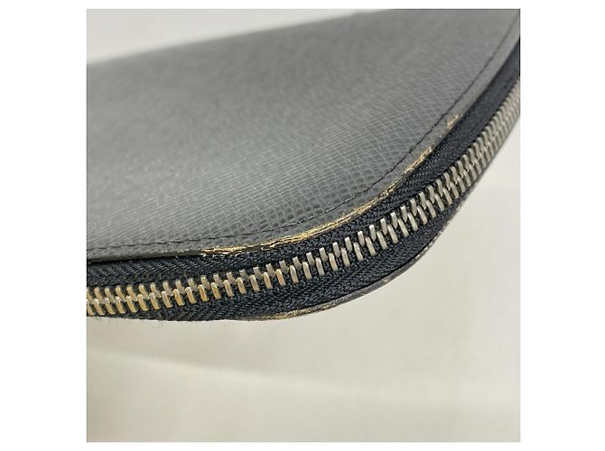 Portafoglio lungo Louis Vuitton Taiga Organizer Atoll Nero - vista 5