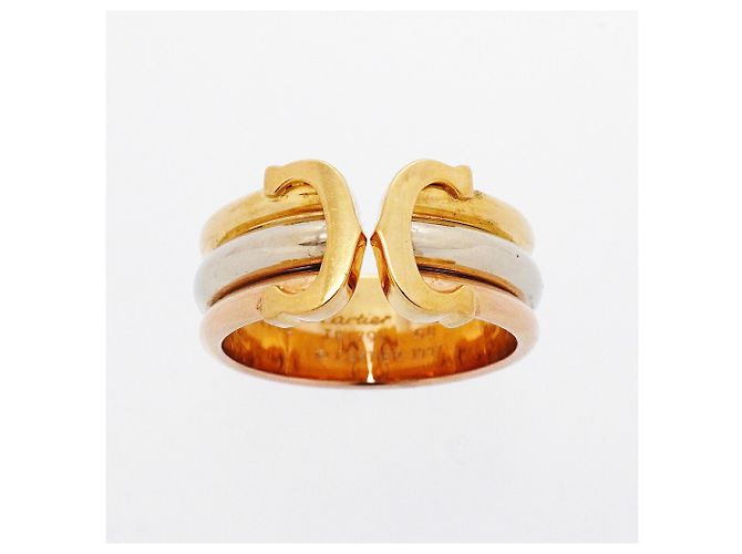 Bague Cartier 2C en or 18K - vue 2