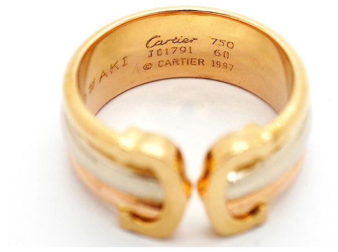 Bague Cartier 2C en or 18K - vue 4